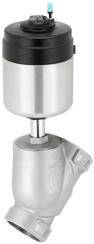 20064511 — Bürkert Tipo 2100 · Válvula pneumática de castelo 2/2 vias ELEMENT para automação decentralizada - 20064511
