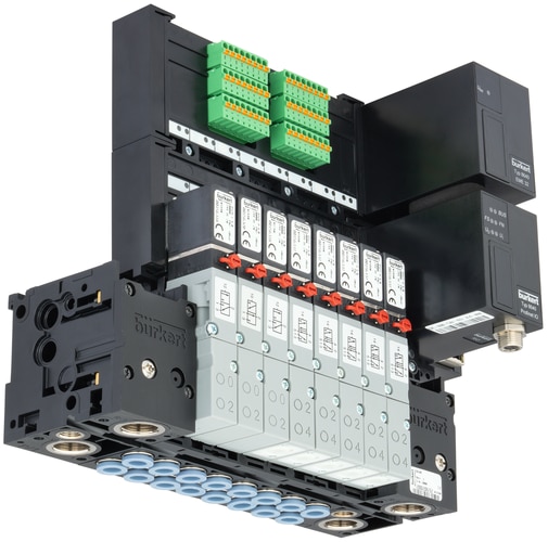 20064551 — Bürkert Tipo 8640 · Bloco de válvulas — Tipo 8640 - 20064551