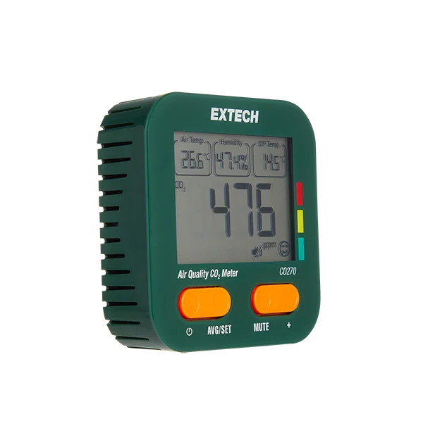 Extech CO270 — Imagem disponibilizada pelo fabricante para esta referência; confira a composição do fornecimento.