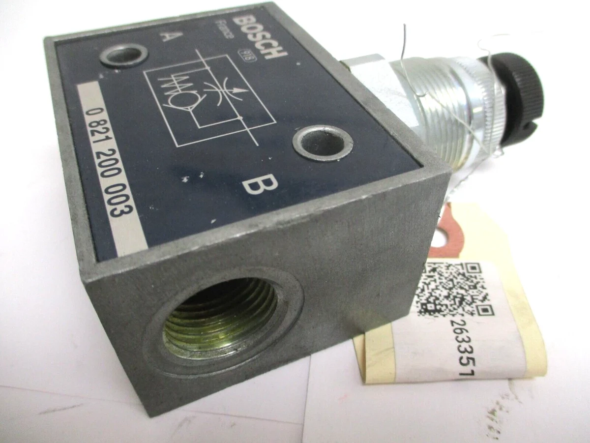 Válvula de controle de vazão Rexroth 0821200003