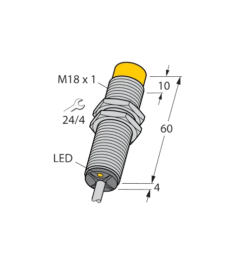 Sensor indutivo Turck NI10-G18-AZ3X