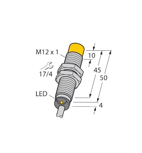 Sensor indutivo Turck NI10U-M12-AP6X