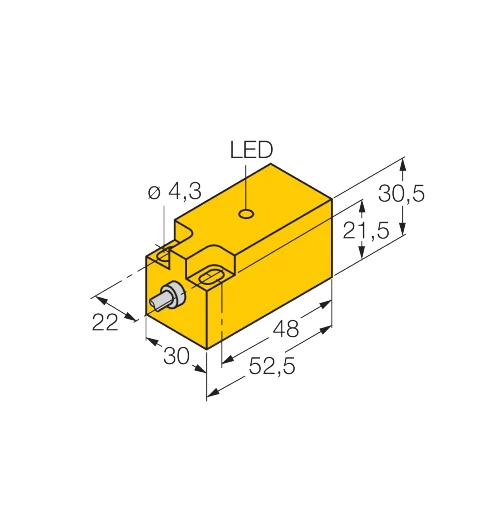 Sensor indutivo Turck NI15-Q30-RN6X