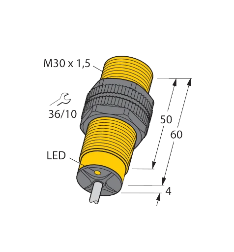 Sensor indutivo Turck NI15-S30-AZ3X
