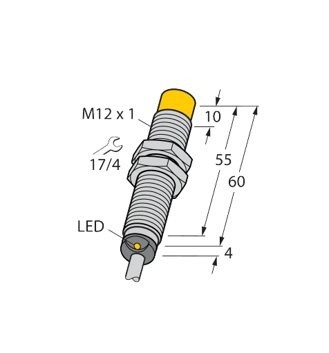 Sensor indutivo Turck NI4-M12-AZ31X