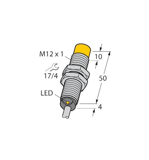 Sensor indutivo Turck NI5-G12-AP6X