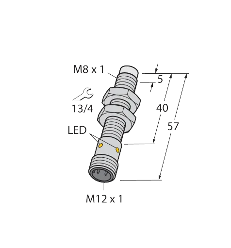 Sensor indutivo Turck NI6U-EG08-AN6X-H1341