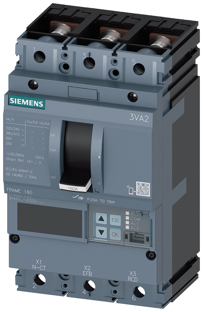 Siemens 3VA21250KQ320AA0 Siemens 3VA21250KQ320AA0 - Mokka Sensors - 3VA21250KQ320AA0