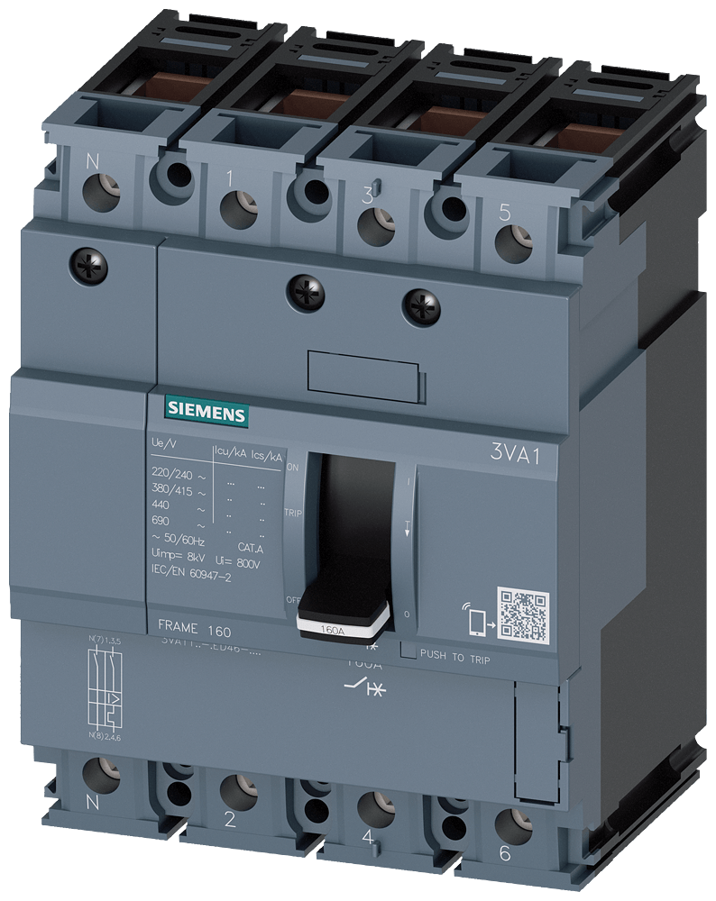 Siemens 3VA11104ED460AA0 Siemens 3VA11104ED460AA0 - Mokka Sensors - 3VA11104ED460AA0