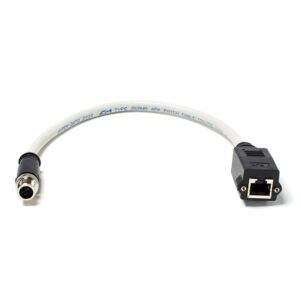 Flir Ethernet cable M12 to RJ45F