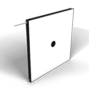 LFDR801 Flat Dome Light red light LFDR801 - SKU LFDR801