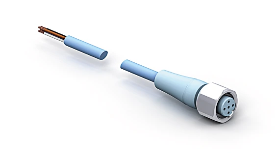 Conexão Linha ZCCL003 M12 × 1; 4-pinos ZCCL003 - SKU ZCCL003