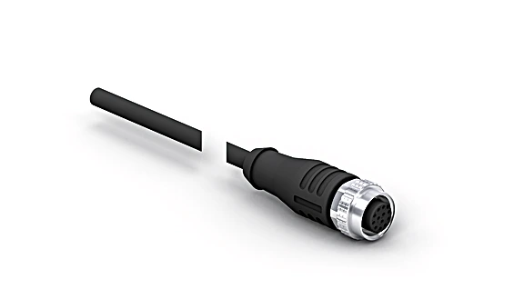 Linha de Conexão ZDCL010 M12 × 1; 12-pinos ZDCL010 - SKU ZDCL010