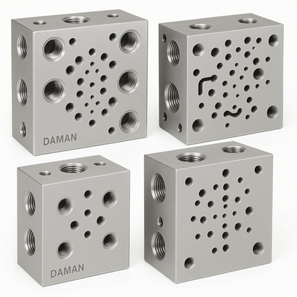 Bloco Manifold Hidráulico Daman