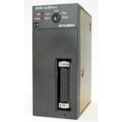 CPU PLC MELSEC-A AnS Mitsubishi Electric A2SHCPU 14Ksteps, 2048 I/O, Montagem em Rack CPU PLC MELSEC-A AnS Mitsubishi Electric A2SHCPU 14Ksteps, 2048 I/O, Montagem em Rack - A2SHCPU