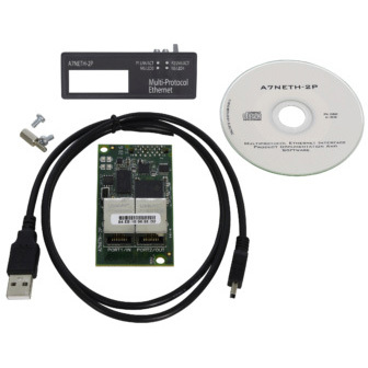 Módulo de Comunicação Ethernet Duplo FREQROL Mitsubishi Electric A7NETH-2P Módulo de Comunicação Ethernet Duplo FREQROL Mitsubishi Electric A7NETH-2P - A7NETH-2P