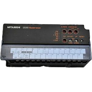 Módulo Saída Analógica Remota MELSEC-A Mitsubishi AJ65BT-64DAV-C 4AO (-10...+10Vdc) CC-Link 24Vdc com Bornes - AJ65BT-64DAV-C