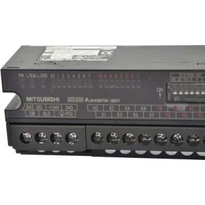 Módulo I/O Remoto Digital Combinado MELSEC-A Mitsubishi 16I/O (8DI/8DO) CC-Link Bornes Parafusos AJ65BTB1-16DT - AJ65BTB1-...