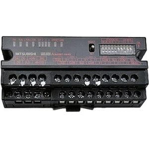 Módulo de Entrada Remota Analógica (Tensão/Corrente) MELSEC-A Mitsubishi 4AI (-10...+10Vdc/0-20mA) CC-Link para Painel - A...