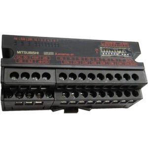 Módulo de Saída Digital Remota MELSEC-A Mitsubishi Electric 8DO (24Vdc Sink) CC-Link para Painel com Bornes Parafusados AJ...