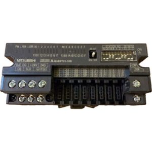 Módulo de Entrada Digital Remoto MELSEC-A Mitsubishi AJ65SBTC1-32D 32 Entradas Digitais CC-Link para Painel com Conectores...