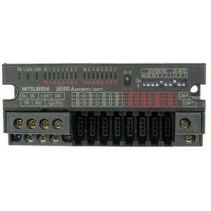 Módulo Remoto I/O Digital Combinado MELSEC-A Mitsubishi AJ65SBTC1-32DT1 16DI/16DO CC-Link Conectores One-Touch - AJ65SBTC1...