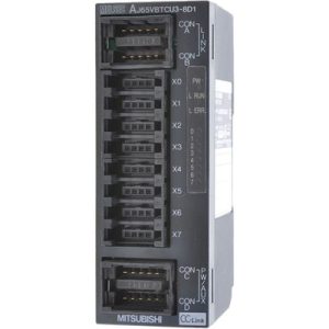 Módulo de Entrada Digital Remoto MELSEC-A Mitsubishi Electric para Gabinete 8DI CC-Link e-CON AJ65VBTCU3-8D1 - AJ65VBTCU3-8D1