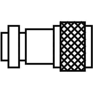 Conector de Alimentação Servo Motor HF Series Mitsubishi Electric CNP18-10S(14) - CNP18-10S(14)