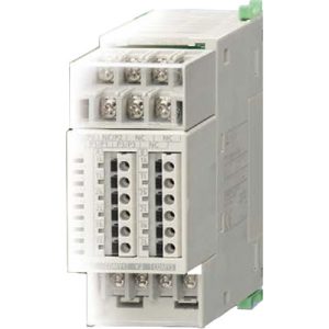 Unidade de Expansão de Medição de Energia EcoMonitorPlus Mitsubishi Electric EMU4-A2 - 6AI/2DO para 2 Sistemas, Montagem em Trilho DIN,