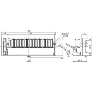 Módulo I/O Relé Mitsubishi Electric para CLP, Série Automação Industrial, FA-TH16YRA20, 16 Canais - FA-TH16YRA20
