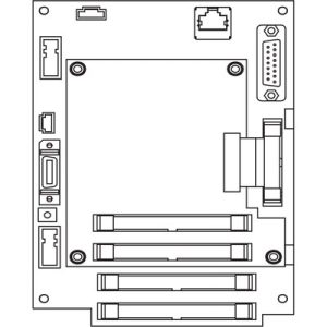 Unidade I/O para Automação Industrial Mitsubishi Electric FCU7-DX711 128 Canais (64DI + 64DO) com Interface para Gerador de Pulsos — SKU