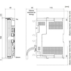 Unidade I/O Remota Mitsubishi Electric para CNC M80/M800, 64DI/48DO, FCU8-DX230 — SKU FCU8-DX230 — Equivalent to FCU8DX230