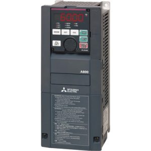 Inversor de Frequência FR-A800 Mitsubishi 450kW/600HP 380-500VCA 866A Modbus RTU IP00 FR-A842-450K-1 - FR-A842-450K-1