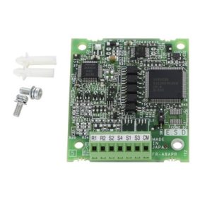 Unidade de Controle de Posição Absoluta com Feedback FR-A800/Plus Mitsubishi Electric FR-A8APS — SKU FR-A8APS — Equivalent to FRA8APS