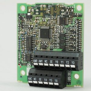 Módulo de Saída Digital com Saída Analógica e Revestimento Conformal FR-A800/F800 Mitsubishi Electric FR-A8AY-60 E-KIT - F...