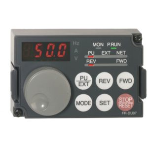 Teclado Remoto para Inversor FREQROL A/F700 Mitsubishi Electric FR-DU07 — SKU FR-DU07 — Equivalent to FRDU07