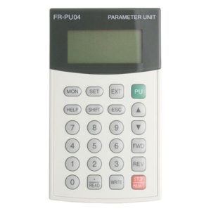Unidade de Parâmetros FREQROL Mitsubishi Electric FR-PU04-04 para UAP Especial FR-PU04-04 — SKU FR-PU04-04 — Equivalent to FRPU0404