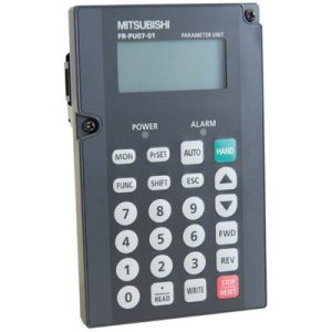 Unidade de Parâmetros para FREQROL Mitsubishi Electric FR-PU07-01 com Hand-Off Automático e 8 Idiomas — SKU FR-PU07-01 — Equivalent to