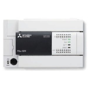 CPU PLC FX3U Mitsubishi Electric 16DI/8DO 24Vdc RS-422 64Ksteps FX3U-16MT/DSS - FX3U-16MT/DSS