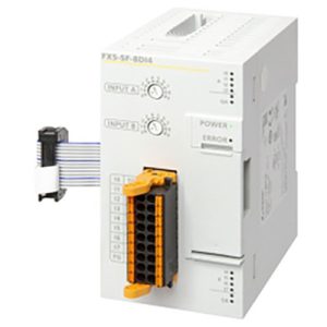 Módulo de Expansão I/O de Segurança MELSEC iQ-F FX5 Mitsubishi Electric 8DI/8DO 24Vdc Bornes Mola FX5-SF-8DI4 - FX5-SF-8DI4