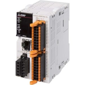 CPU PLC Compacta MELSEC iQ-F FX5UC Mitsubishi Electric 32I/O (16DI/16DO) 24Vdc Ethernet/RS-485 64Ksteps FX5UC-32MT/DS-TS -...