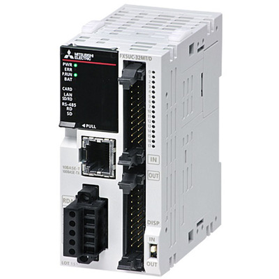 CPU PLC Compacta MELSEC iQ-F FX5UC Mitsubishi Electric 32I/O (16DI/16DO) 24Vdc Ethernet/RS-485 64Ksteps FX5UC-32MT/DSS CPU PLC Compacta MELSEC iQ-F FX5UC Mitsubishi Electric 32I/O (16DI/16DO) 24Vdc Ethernet/RS-485 64Ksteps FX5UC-32MT/DSS - F...