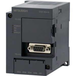 Unidade de Comunicação Serial Multi-Drop para HMIs GOT Mitsubishi Electric GT01-RS4-M — SKU GT01-RS4-M — Equivalent to GT01RS4M