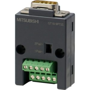 Adaptador Conversão RS-422/RS-485 para HMI GT25 Mitsubishi Electric GT10-9PT5S Conector D-Sub 9 pinos e Bornes — SKU GT10-9PT5S —