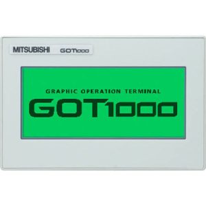 Terminal Operacional Gráfico Compacto HMI GOT1000 GT10 Mitsubishi Electric 3.7" LCD Monocromático RS232/422/485 IP67 GT1020-LBD — SKU