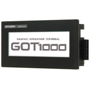 Terminal Operacional Gráfico Compacto GOT1000 GT10 Mitsubishi Electric GT1020-LBDW2 3.7" LCD Monocromático RS-232 IP67 — SKU GT1020-LBDW2 —