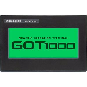 Terminal Operacional Gráfico Compacto GOT1000 GT10 Mitsubishi Electric GT1030-HWD2 4.5" LCD Monocromático RS-232 24Vdc IP67 — SKU