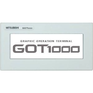 Terminal Operacional Gráfico Compacto HMI GOT1000 GT10 Mitsubishi Electric 4.5" LCD Monocromático RS232/RS422 IP67 GT1030-HWLW — SKU