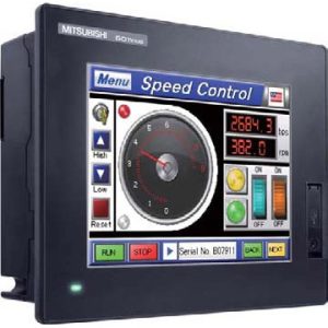 Terminal Operacional Gráfico HMI GOT1000 GT14 Mitsubishi Electric GT1450-QLBDE 5.7" QVGA Monocromático Touchscreen 24Vdc IP67 — SKU