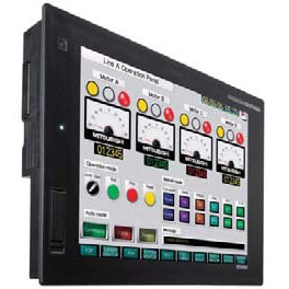 Terminal Operacional Gráfico HMI GOT1000 GT16 Mitsubishi Electric GT1675M-VTBD-BS 10.4" VGA, Touchscreen, Ethernet, RS232/422/485, IP67,